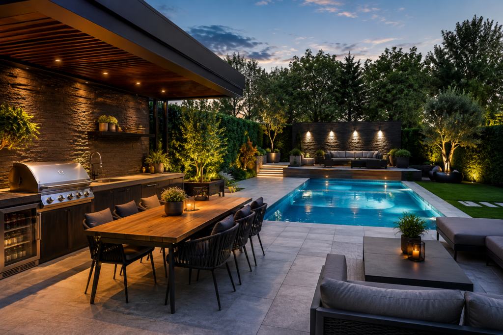 garten + pool